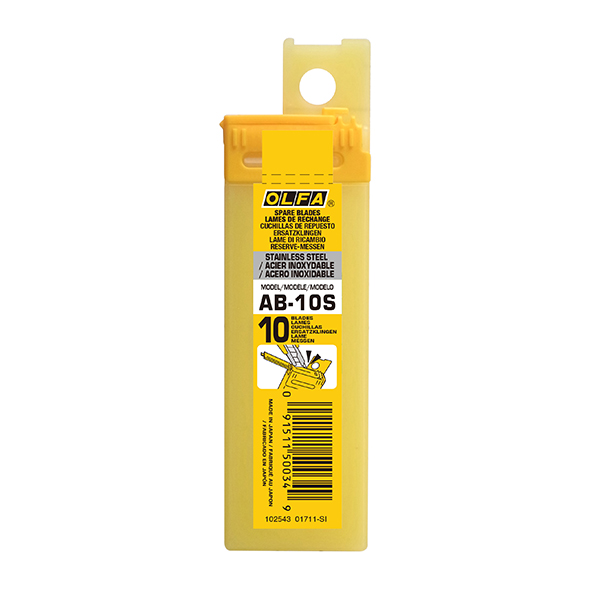 OLFA® Ersatzklinge AB-10S (9 mm) Olfa Farben-Frikell WTB OLFA® Ersatzklinge AB-10S (9 mm) Olfa Farben-Frikell WTB