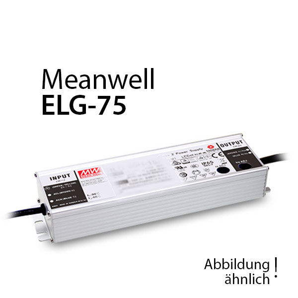 Meanwell ELG-75-12DA-3Y Netzteil 60W 12V 5A / IP67 Meanwell Farben-Frikell WTB