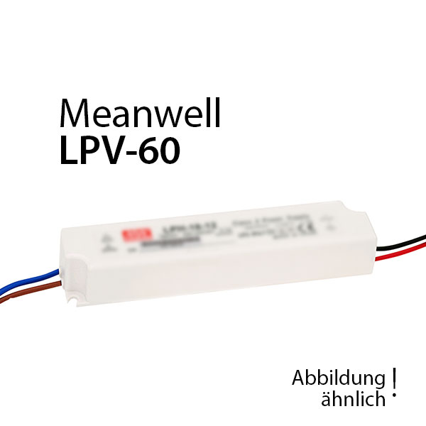 LED Netzteil Mean LPV-60-12 12V 60W