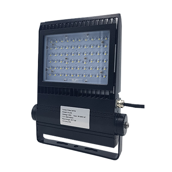 LED Strahler Pro 50W - 85°x135° Grad