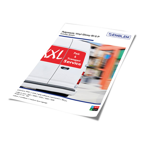 EMBLEM Polymeric Vinyl Glossy 80 G P Easy Bond Farben-Frikell WTB