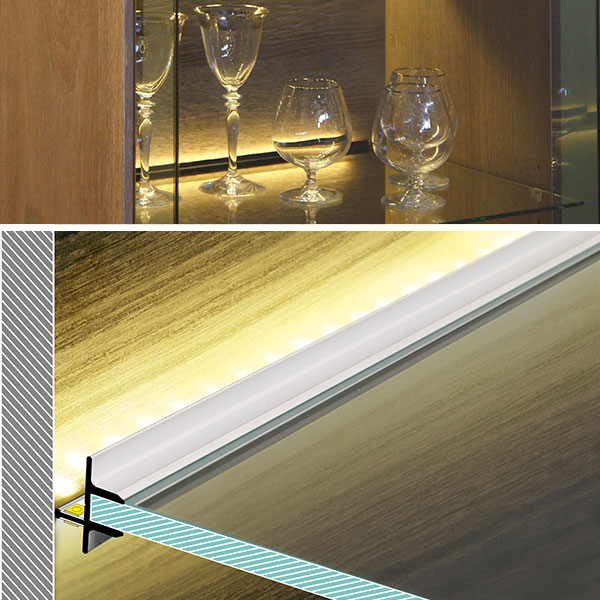 LED Profil P7, Regalboden Farben-Frikell WTB LED Profil P7, Regalboden Farben-Frikell WTB