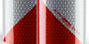 ORALITE® 5921M Prismatic Fleet Marking Grade Set links- & rechtsweisend weiß/rot Orafol Farben-Frikell WTB