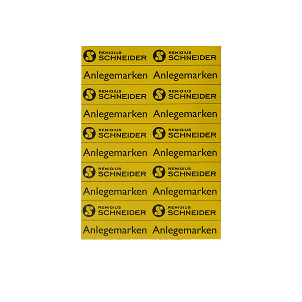 Selbstklebende Anlegemarken 0,3 mm Bogen mit 10 Marken Farben-Frikell WTB Selbstklebende Anlegemarken 0,3 mm Bogen mit 10 Marken Farben-Frikell WTB