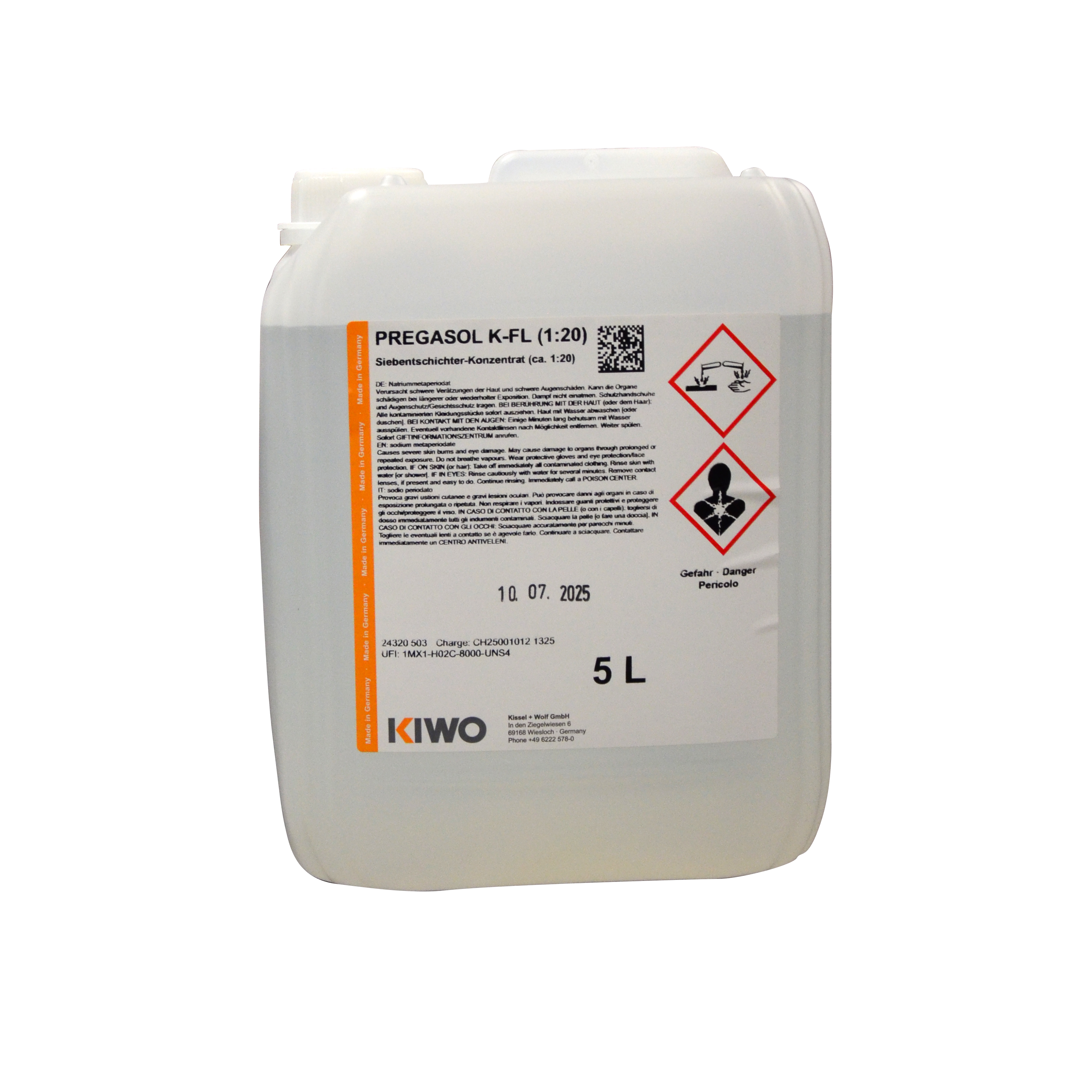 PREGASOL® K-FL Kissel + Wolf Farben-Frikell WTB