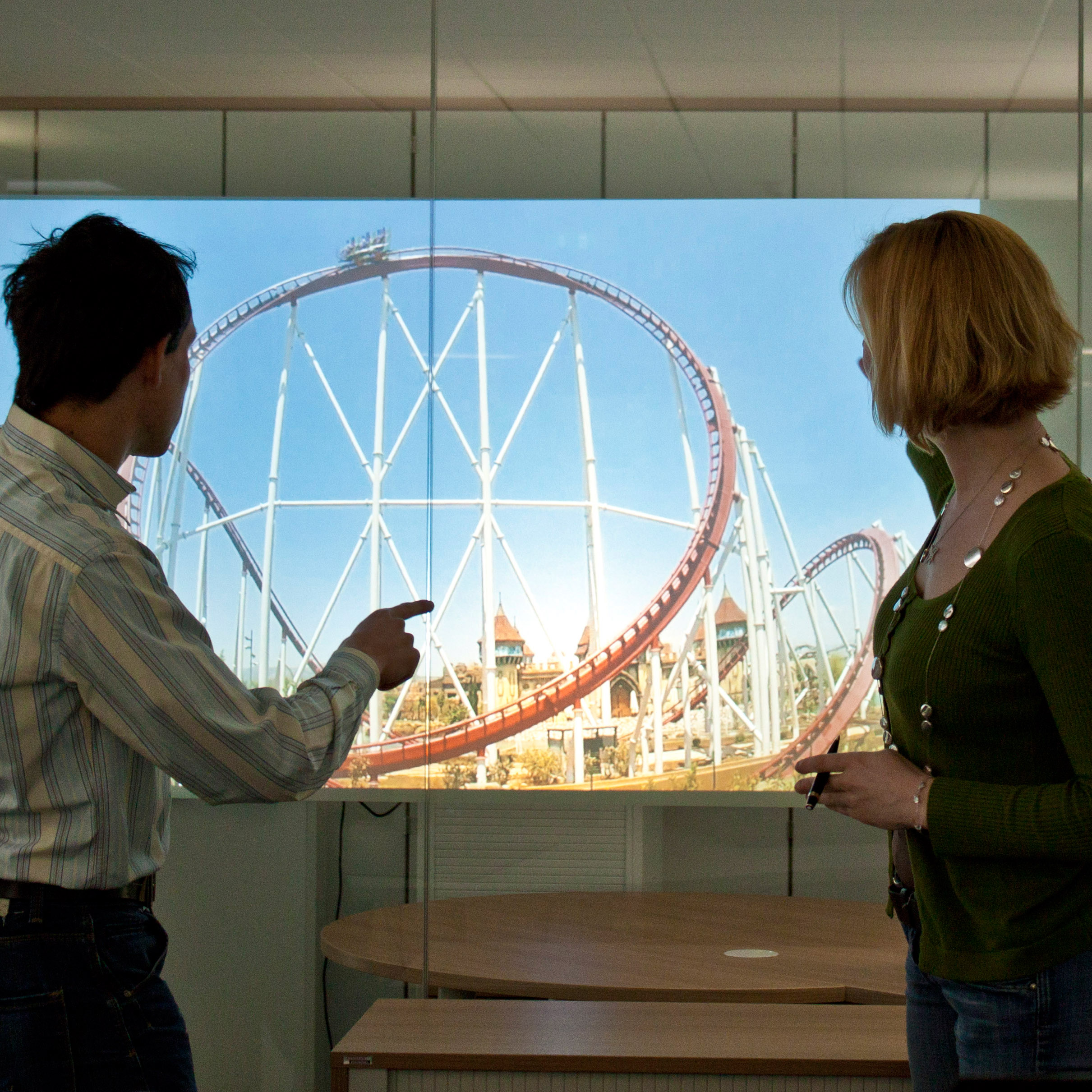 RearProjection Transparent ASLAN RP 36 ASLAN Farben-Frikell WTB