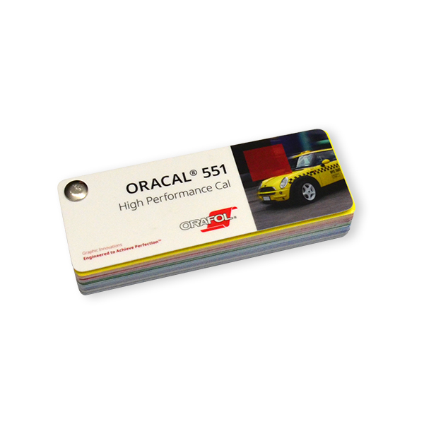 Farbfächer ORACAL® 551 High Performance Cal Orafol Farben-Frikell WTB Farbfächer ORACAL® 551 High Performance Cal Orafol Farben-Frikell WTB