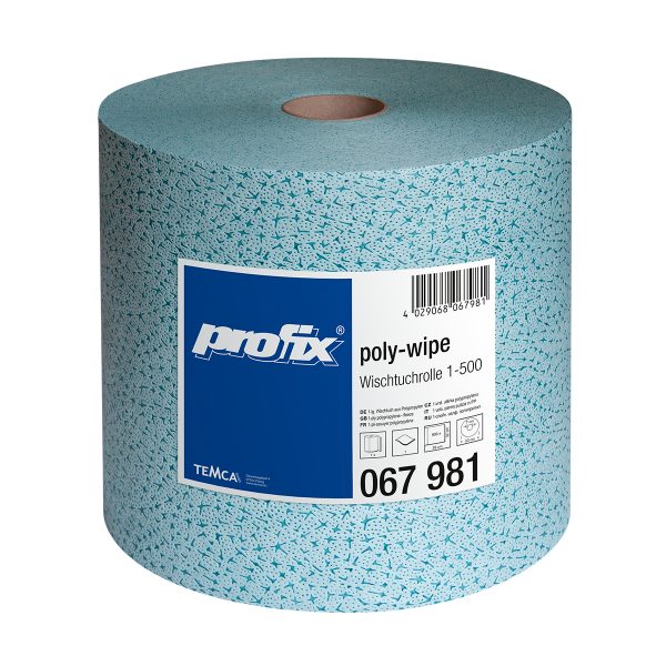 profix® poly-wipe Wischtuchrolle (067981) Temca Farben-Frikell WTB