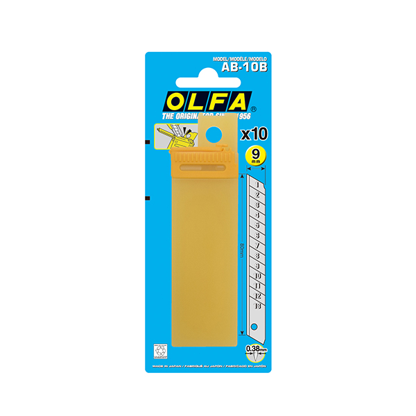 OLFA® Ersatzklinge AB-10 (9 mm) Olfa Farben-Frikell WTB OLFA® Ersatzklinge AB-10 (9 mm) Olfa Farben-Frikell WTB