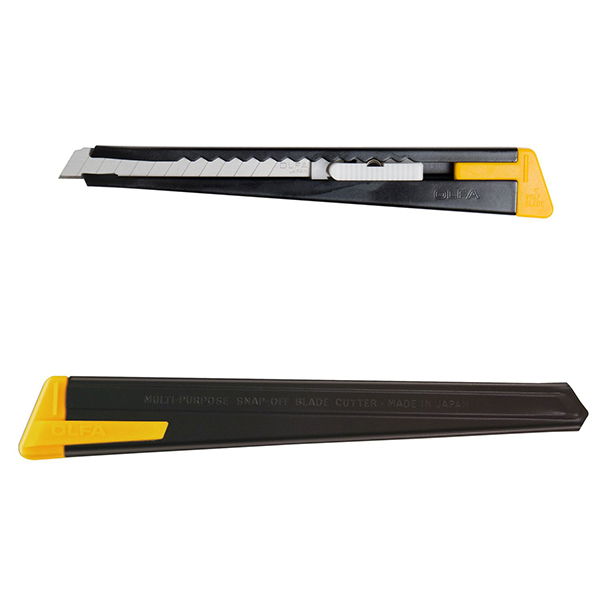 OLFA® Cutter 180 Black (9 mm) Olfa Farben-Frikell WTB