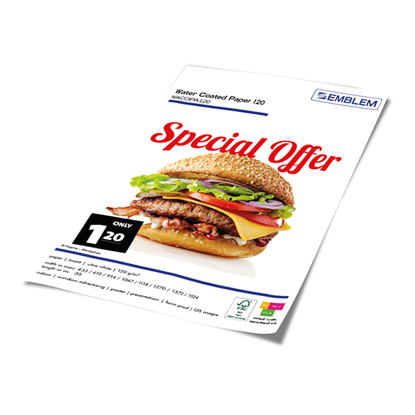 EMBLEM Coated Paper 120 WACOPA120 Farben-Frikell WTB EMBLEM Coated Paper 120 WACOPA120 Farben-Frikell WTB