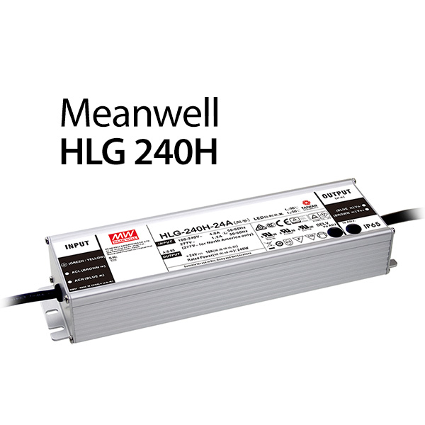 Meanwell HLG-240H-24A Netzteil 240W / 24V / 10A Meanwell Farben-Frikell WTB